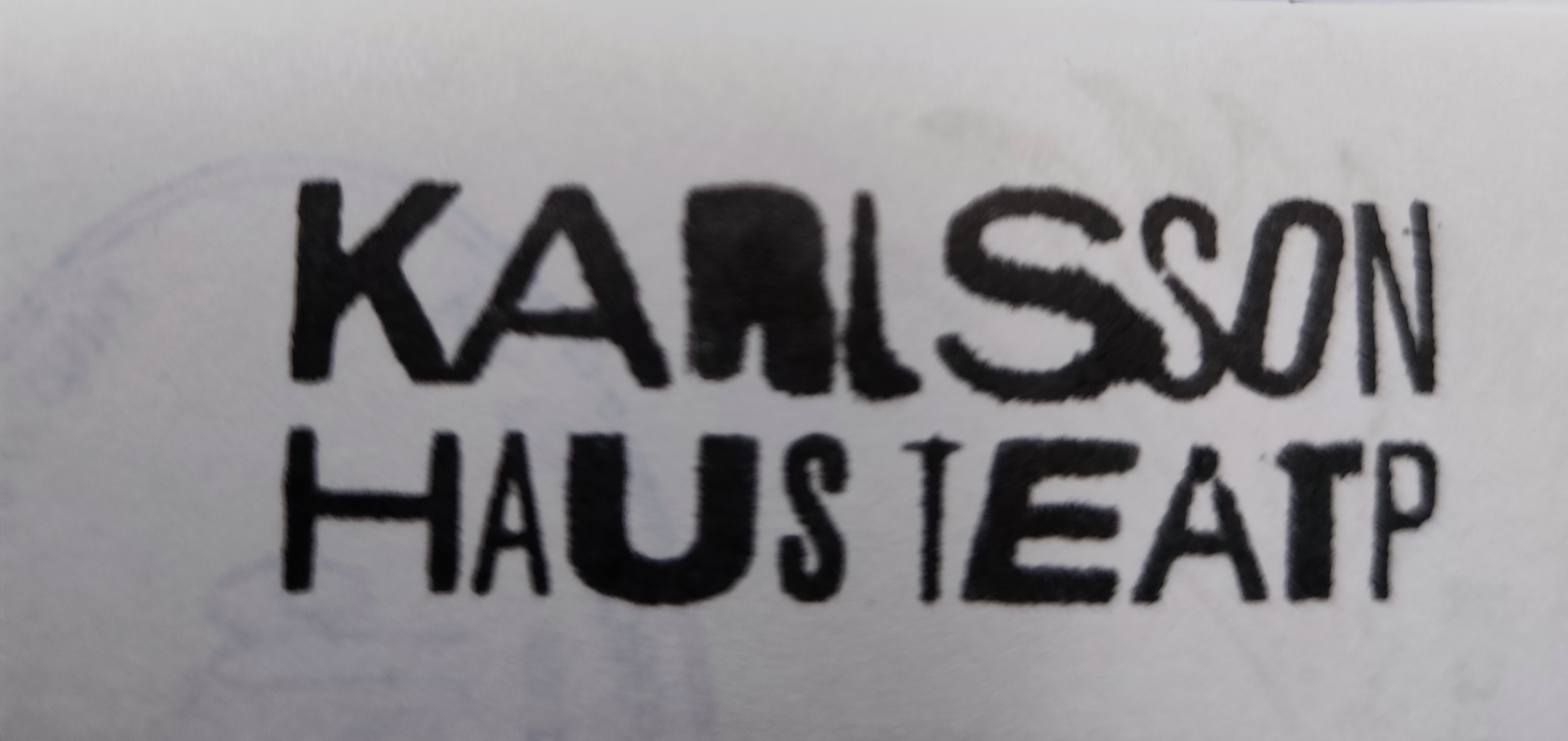 Фото печати «Karlsson Haus»