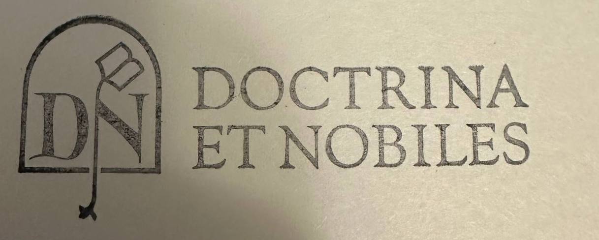 Фото печати «Doctrina et Nobiles»