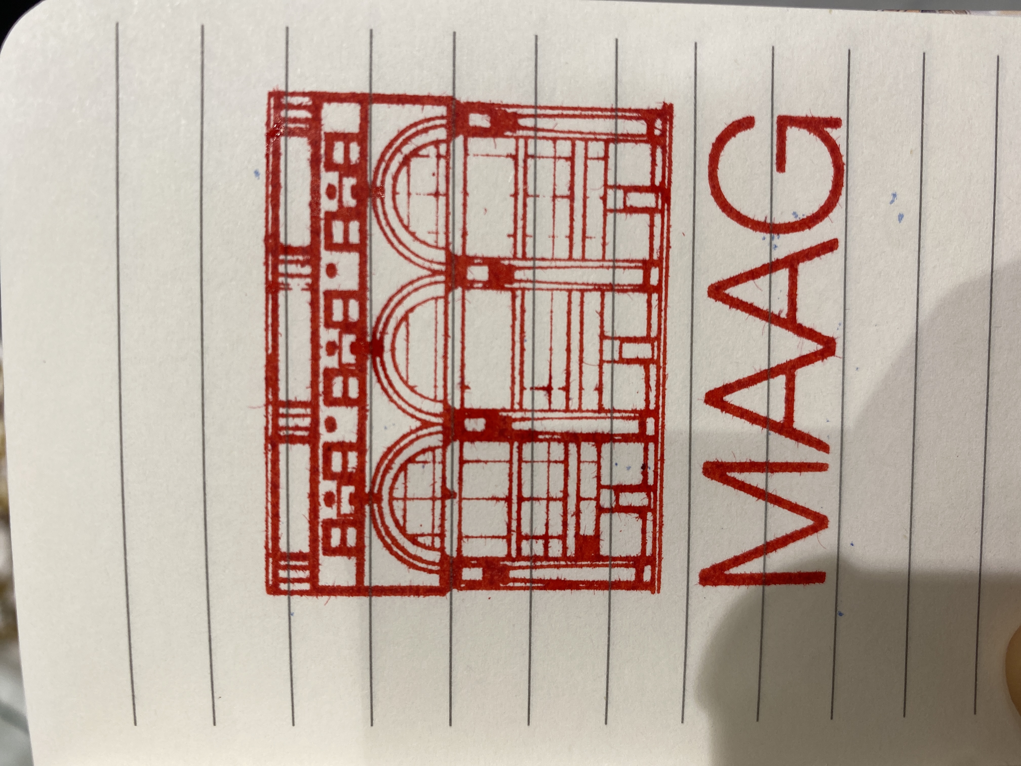 Фото печати «MAAG»