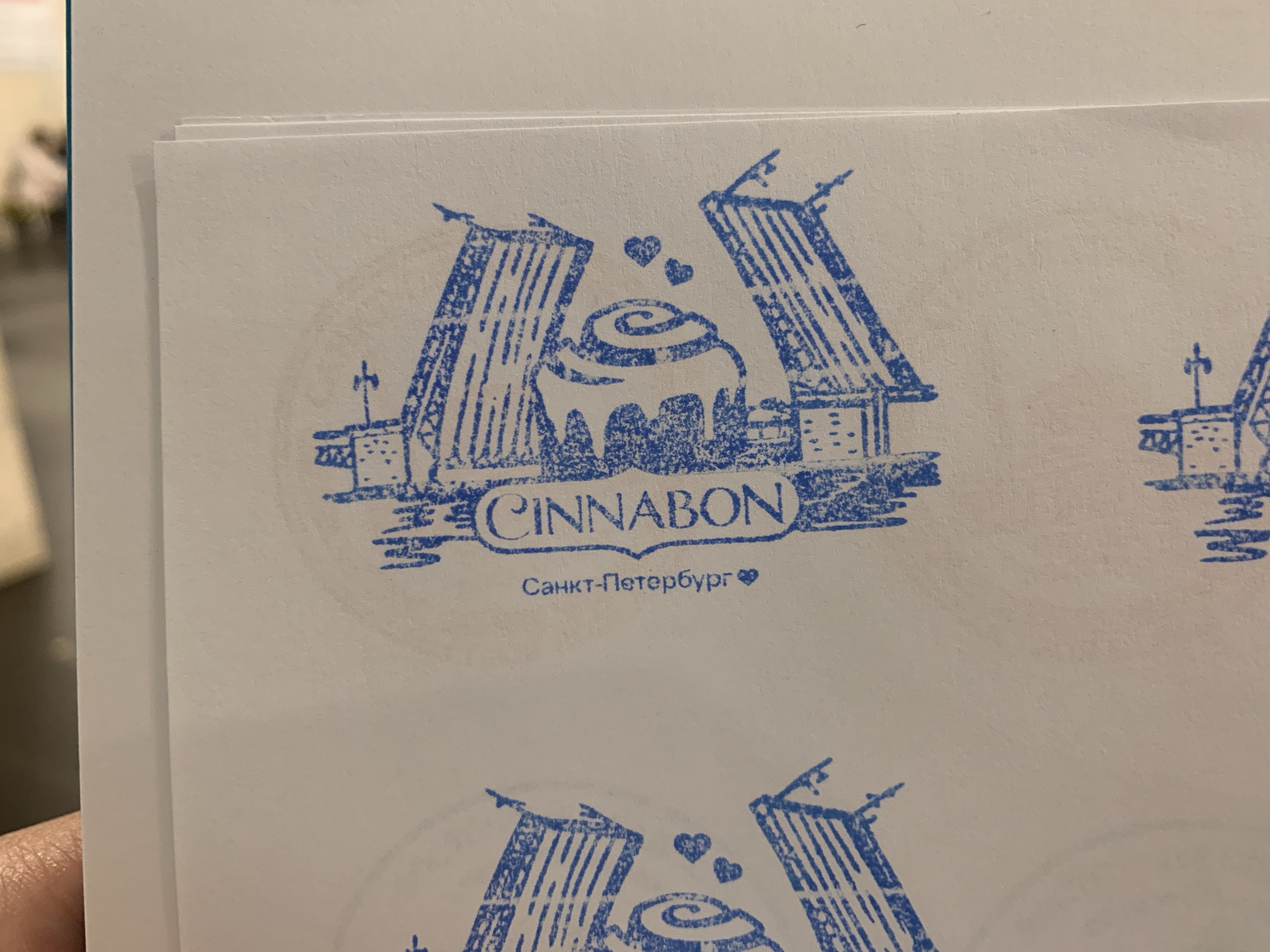 Фото печати «Cinnabon»